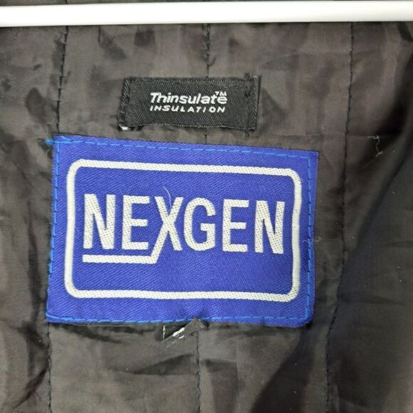 Nexgen Motorcycle Jacket Mens Large Cordura Thinsulate Leather Padded Waterproof - Picture 12 of 15